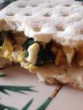 Panini de huevo y espinaca
