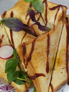 عکسی از دستور اسنک مرغ و قارچ