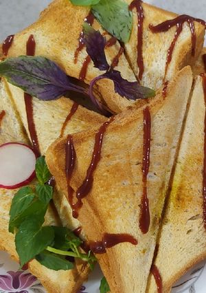 عکسی از دستور اسنک مرغ و قارچ