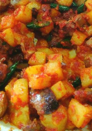 Foto resep Sambal goreng kentang ati rempela