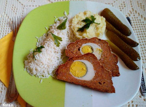 Töltött fasírt Kata módra recept fotója