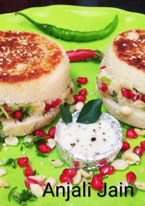 A picture of Fasting Special Dabeli (Sama Dabeli).