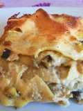 Lasagne con Crema di Melanzane, Scamorza Affumica e Melanzane