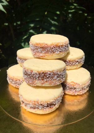 Una foto de Alfajores de Maicena