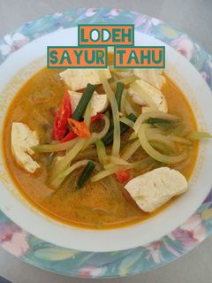 Foto resep Lodeh sayur tahu