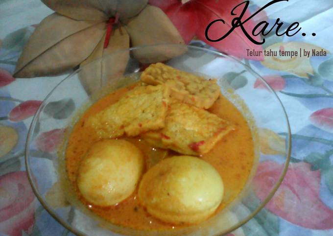 Resep Kare Telur Tahu Tempe oleh Nada Cookpad Resep Kare Telur Tahu Tempe oleh Nada Cookpad