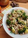 PENNE AU BROCOLI, BLEU D'AUVERGNE ET NOIX