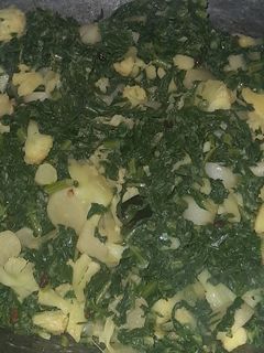 मूली के पत्ते सब्जी (mooli ke patte ki sabzi recipe in Hindi) रेसिपी मुख्य फोटो