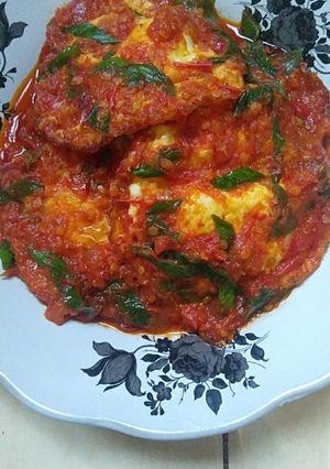 Foto resep Balado telur ceplok