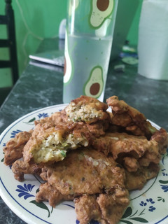 Una foto de Torrejas de zucchini Rápidas