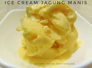 Foto resep Sweet Corn Ice cream (es krim Jagung Manis)