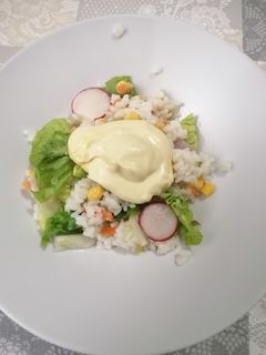 Una foto de 295. Ensalada de arroz vegetariana