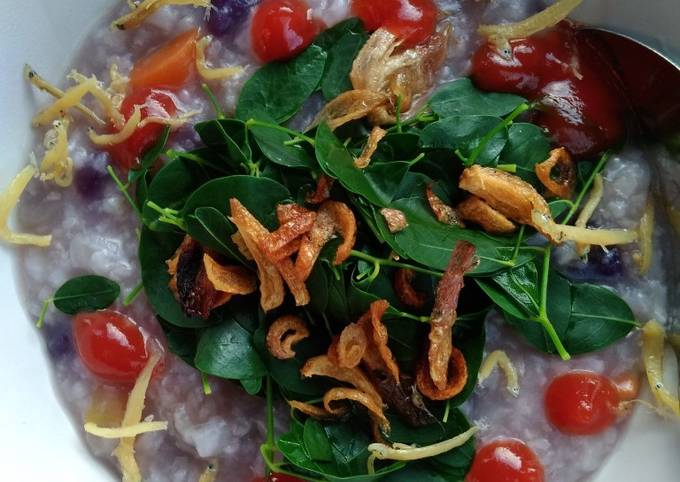 Resep 🌈 Bubur Manado Pelangi, Enak Banget