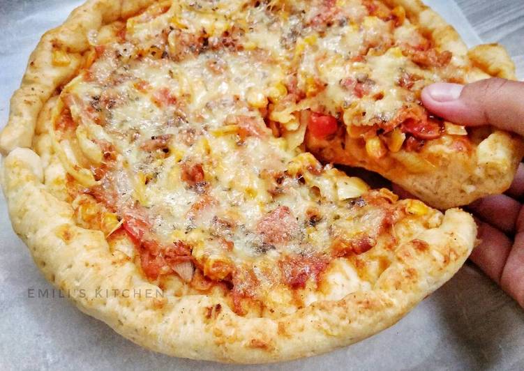  Resep  Pizza  Tuna Jagung  oleh Emili s Kitchen Cookpad