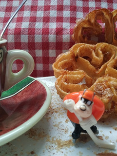Una foto de Flores fritas de mi Tita Rosarito