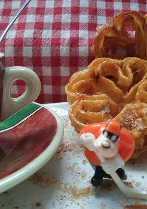 Una foto de Flores fritas de mi Tita Rosarito