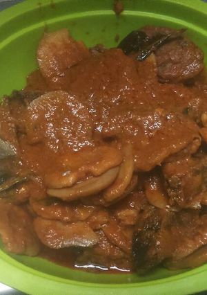 Foto resep Rendang jengkol campur tongkol