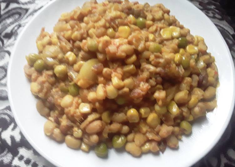 Recipe of Perfect Beans and corn