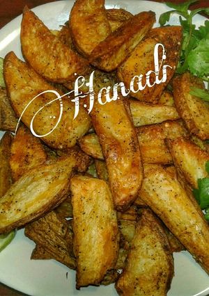 صورة لوصفة بطاطس ودجز