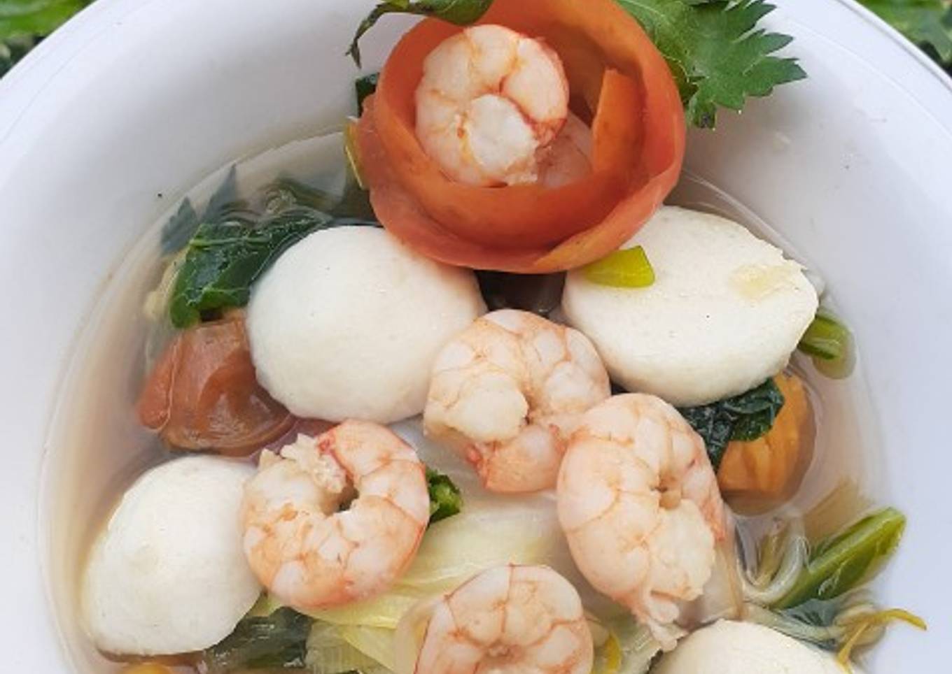 Capcay Udang Saus Tiram