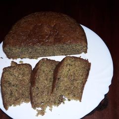 A picture of Zucchini cake.