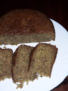 A picture of Zucchini cake.