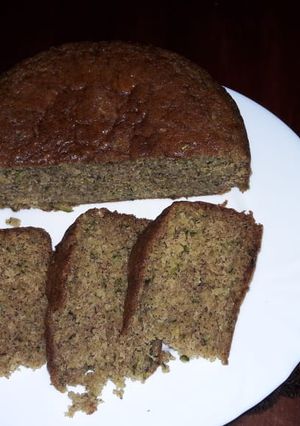A picture of Zucchini cake.