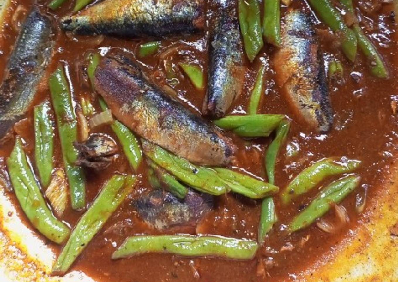 Buncis Sarden Saos Tomat