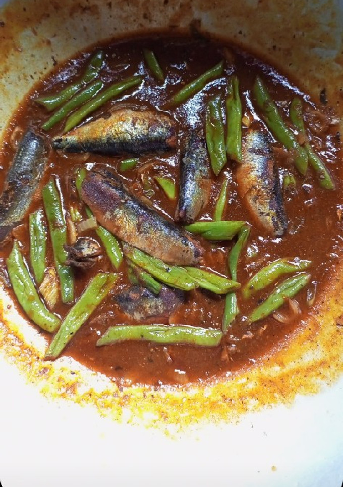Foto resep Buncis Sarden Saos Tomat