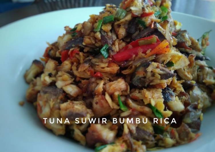 Tuna Suwir Bumbu Rica