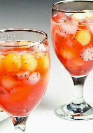 Foto resep Es buah seger