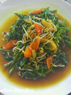 Foto resep Tumis kangkung tauge praktis