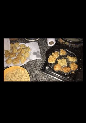 Una foto de Buñuelos de arroz