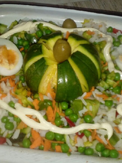Una foto de Ensalada de arroz#quenofalte