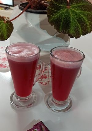 عکسی از دستور آب انار خونگی😋