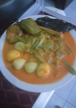 Foto resep Sayur waluh telur puyuh