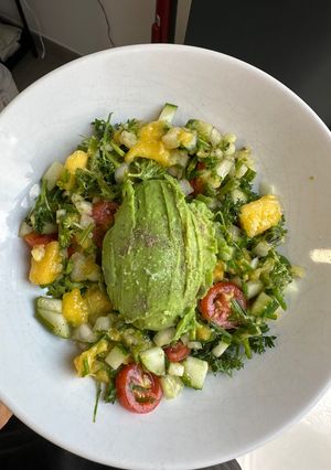 Una foto de Ensalada de mango