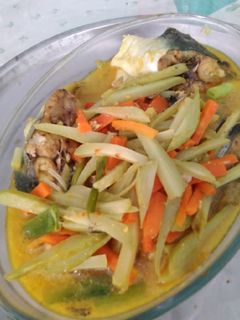 Foto resep Ikan Patin Kuah Kuning