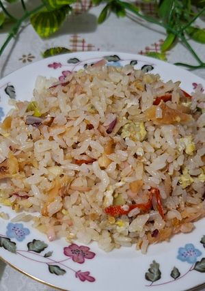 Foto resep Nasi Goreng Ikan Asin Kecombrang