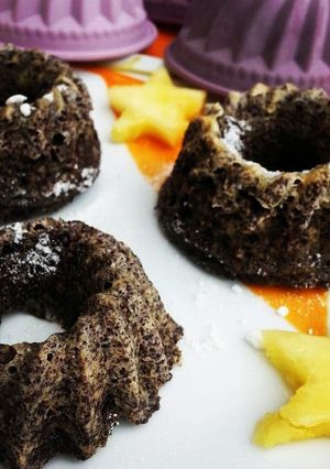Lisztmentes cukormentes 3 perces mákos süti recept fotója
