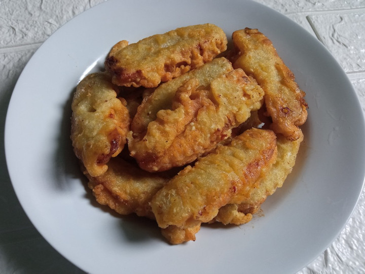 Cara Membuat Pisang goreng krispi wijen (gurih manis) Untuk Pemula