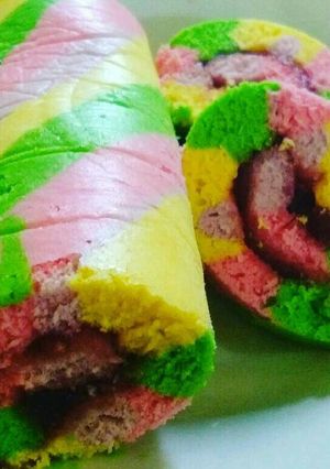 Foto resep Bolu Kukus Gulung