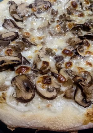 Une photo de Pâte à pizza à l'huile d'olive