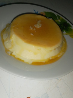 A picture of My home made cream caramel.