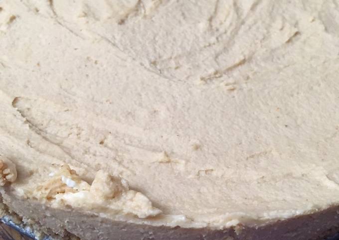 No bake Peanut Butter cheese cake recipe main photo
