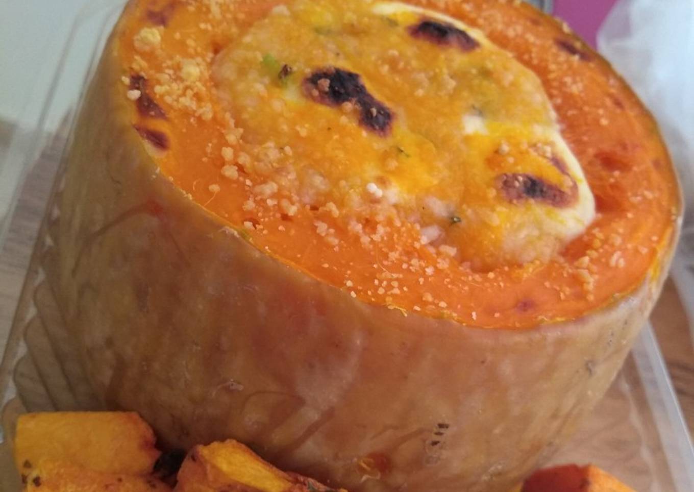 Calabaza rellena 😍