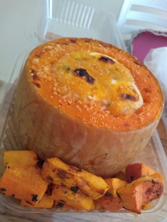 Una foto de Calabaza rellena 😍