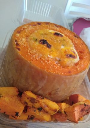 Una foto de Calabaza rellena 😍