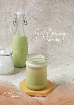Foto resep Iced Creamy Matcha
