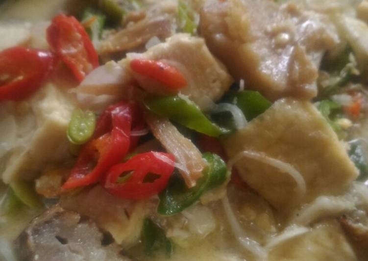 Rahasia Memasak Kotokan pe &amp; tahu bumbu rajang yang Lezat